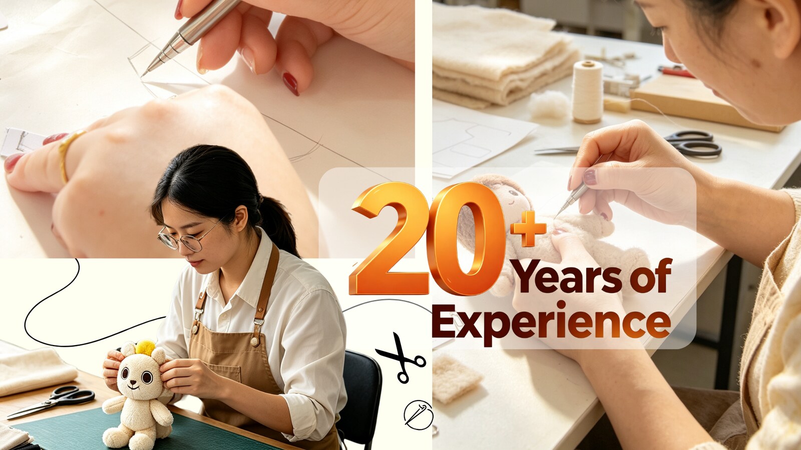 20+ Years Experienced Sample Designers
