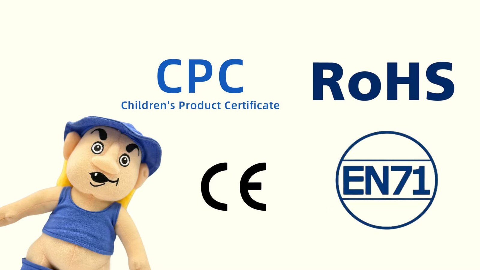 Full Certifications (CE / EN71 / REACH etc.)